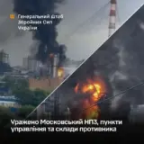 Сили оборони завдали удару по Московському НПЗ