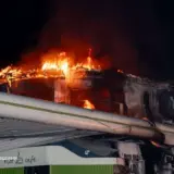 Обстрел Харьковской области – российские террористы атаковали АЗС