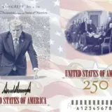 Трамп розмістив свій портрет на паспорті США