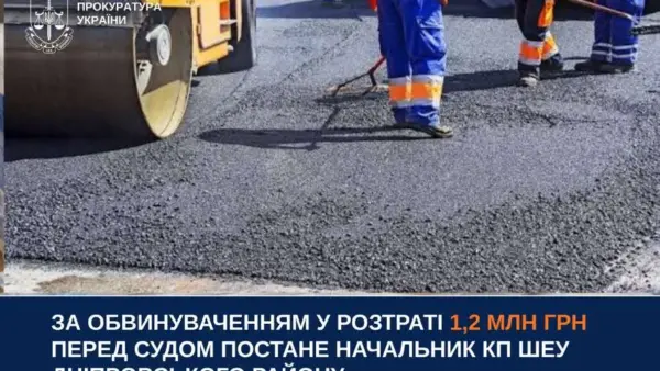 Ремонт дорог — в Киеве на ремонте дорог разворовали более миллиона гривен